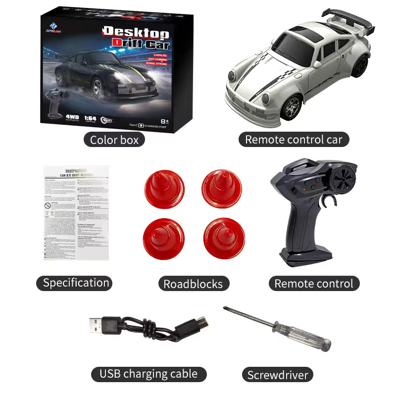 1:64 Mini RC Drift Car Standard
